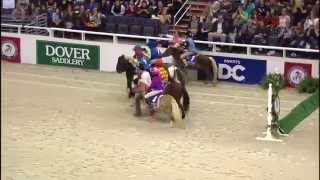 WIHS Shetland Pony Steeplechase Race 1 Thursday Oct 23 2014 [upl. by Latt]