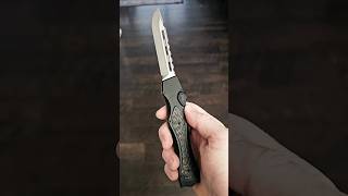 WHAT THE  Maxace Drago Single Action MEGA OTF shorts knife blade [upl. by Eniamat]