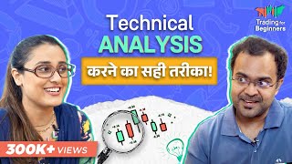 How to do technical analysis of stocks  Trading For Beginners Masterclass Ep 2 [upl. by Aikram]