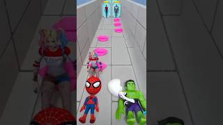 Kiss Run Spiderman VS Hulk spiderman shorts gta [upl. by Reh]