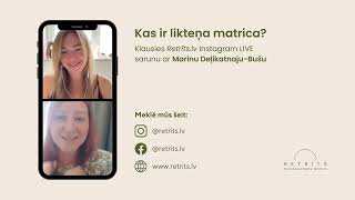 Kas ir Likteņa matrica Naudas kods  Retrītslv saruna ar numeroloģi Marinu DeļikatnajuBušu [upl. by Lipman]