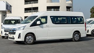 Toyota Hiace High Roof 14 Seater 28L Diesel Manual Transmission 2020 [upl. by Jowett]