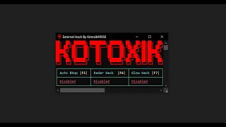 Kotoxik External Hack v1 showcase [upl. by Leander613]