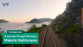 Scenic Night Travel Exploring Norway Aboard the Bergen Line  from Oslo to Bergen [upl. by Sifan]