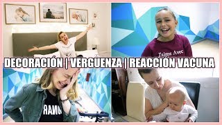 DECORAMOS nuestro CUARTO 😍  ¡Mucha VERGÜENZA en PÚBLICO 🙈  REACCIÓN VACUNA 😥  VLOGS DIARIOS [upl. by Kaz]