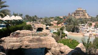 Aquaventure Water Park at Atlantis Hotel  Palm Jumeirah  Dubai [upl. by Eanom]