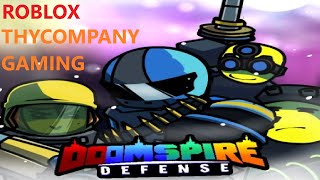 TEAMERSampRAYS Doomspire Defense  Roblox Gameplay [upl. by Anuat]