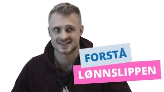 Hvordan forstå lønnslippen din Lønn skatt og feriepenger [upl. by Gustie]