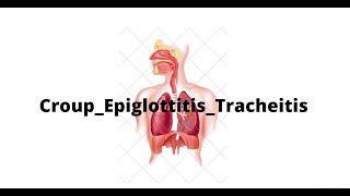 Croup Epiglottitis Tracheitis [upl. by Bruner356]