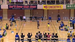 奈良岡功大浪岡 vs 八島良弥聖ウルスラ英智 団体戦 決勝【高校選抜2019】 [upl. by Sherfield]