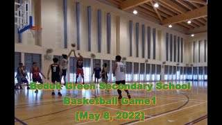 Bedok Green Secondary School Basketball🏀 Game  May 8 2022👍😎 [upl. by Alrick]