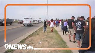 Thousands Line up for Donald Trump Campaign Rally in Aurora Colorado [upl. by Stempson]