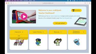 Setting Up CodeSpark Academy Class [upl. by Notluf]