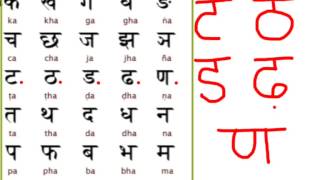 Learn hindi lesson 2  Consonants part 1  Hindi Alphabets [upl. by Bouldon]