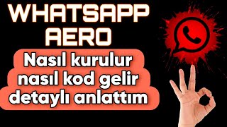 WHATSAPP AERO SON GÜNCELLEME 2024 [upl. by Ashlan]