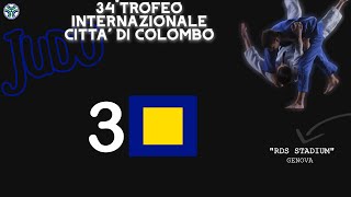 Judo  34°TROFEO INTERNAZIONALE CITTA’ DI COLOMBO  Cadetti  Tatami 3 [upl. by Ainiger]