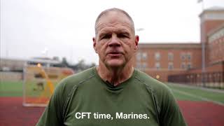 Commandant of the Marine Corps runs his last CFT [upl. by Samale]