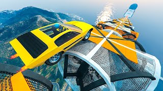 GTA 5 MEGA RAMP Challenge Gameplay ▸ No Copyright Gameplay 4K 60fps 624 Dope Gameplays1080P 60 [upl. by Karrie199]