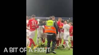 Leeds United vs Barnsley Carabao Cup fan cam highlights [upl. by Marienthal228]