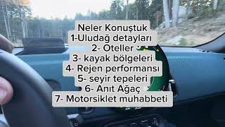 2024 Mini Countryman Elektirik Uludağ Rejenerasyon Performansı Motor Muhabbeti Uludağ Gezisi [upl. by Esimehc172]