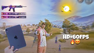 iPad mini 6 4k60 FPS 🔥 New Best Sensitivity iPad mini 6 😍 iOS 18 update [upl. by Onida]