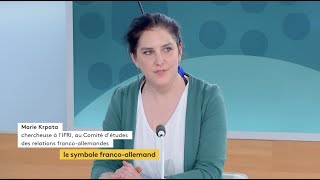 Le symbole francoallemand  Avec Marie Krpata sur France info [upl. by Allemrac]