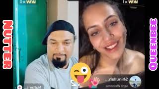 Nutter vs Queenbee  Drunk Baby Abusing  TT Live  TikTok Live  Vulgur amp Nasty Talk nuttertiktok [upl. by Thorlay]