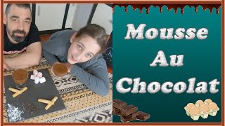 🍫 Recette Facile de la Mousse au Chocolat Maison 🍫 [upl. by Kaia]