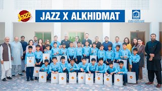 quotJazz Pakistan and Alkhidmat Partner to Empower Underprivileged and Orphans in Pakistanquot [upl. by Plumbo]