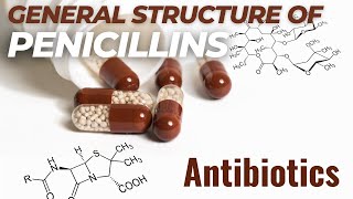 How to Draw the General Structure of Penicillins for Beginners [upl. by Rubio]