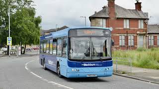 The Blackburn Bus Company 1103 PN02 HVK Volvo B10BLEWright Renown [upl. by Ardekahs]