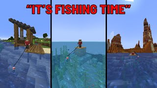 that one time grian said its fishing time and fished all over the server hermitcraft 10 [upl. by Neerom]