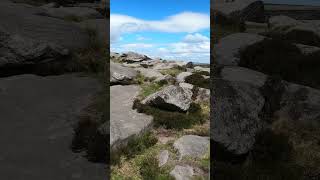 360 View from Higger Tor peakdistrict travel satisfying ytshorts [upl. by Mighell]