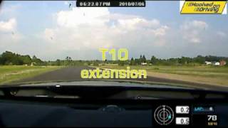 GingerMan Raceway new corner 10 Driving Line Tutorial quotHow Toquot [upl. by Ladnar]