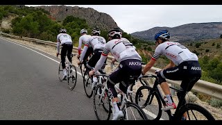 Stage ArkéaSamsic  Jour 4 Calpe  Espagne  13122019 Training [upl. by Ednutabab]