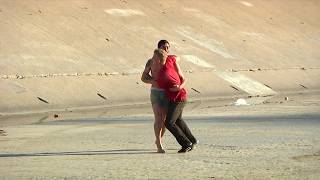 Garrett Ginner Kickflips LA River [upl. by Eibob]