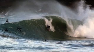 Surfing and Bodyboarding a Secret Spot in Cornwall Part 2 [upl. by Alletniuq442]