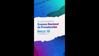 Beca 182023 ¿En qué consiste el ENP [upl. by Lilah]