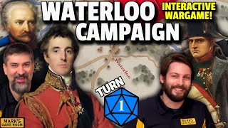 Waterloo Campaign Turn One Napoleon strikes the Prussians [upl. by Sidney]