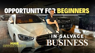 Huge opportunity for beginners  Salvage business  Buy Now  American and GCC cars [upl. by Garmaise606]