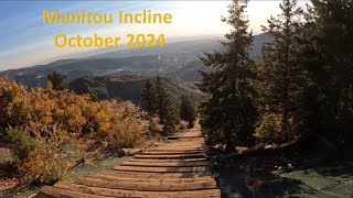 Full Manitou Incline October 2024 [upl. by Oirasor]