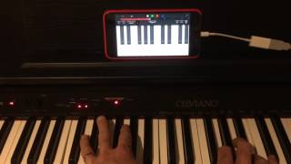 How To Connect MIDI Keyboard to iPhoneiPad GarageBand iOS [upl. by Juliana625]