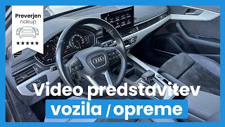 Audi A4 Avant 35 TDI advanced PREDSTAVITEV VOZILA [upl. by Annez]