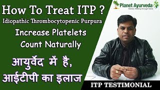 How to Treat ITP amp Increase Platelets Count Naturally [upl. by Minnaminnie]