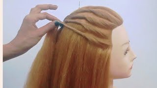 Top 2 different types of hairstyle for ladies  Hairstyles tutorial  Hairstyles for long hair [upl. by Fritze]