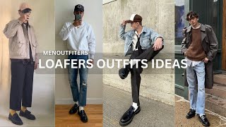 How To Style Loafers  Loafers For Men Ideas Men Outfiters [upl. by Karr]