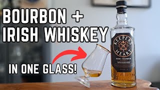 Keepers Heart Irish And Bourbon Whiskey Review  BOURBON  IRISH WHISKEY [upl. by Kragh18]