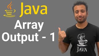 Java Bangla Tutorials 79  Array  find output program part1 [upl. by Atalya775]