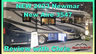 New 2023 Newmar New Aire 3547 Review with Chris  Mount Comfort RV [upl. by Notsreik983]