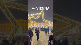 🇦🇹 CHRISTMAS MARKET vienna christmas austria shorts travel [upl. by Iona]